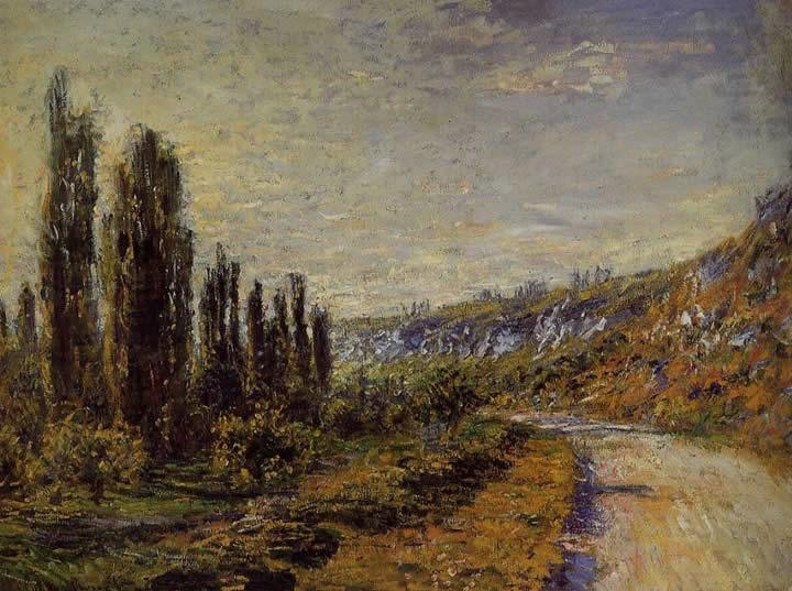 Claude Monet The Road from Vetheuil